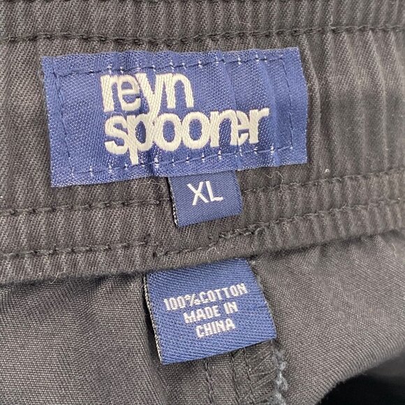 Reyn Spooner Black Cruiser Chino Shorts Men's Size XL - Picture 6 of 8